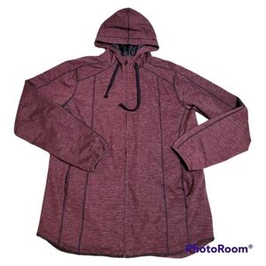 Kane & Unke Hoodie Full Zip Long Sleeve Men's Large